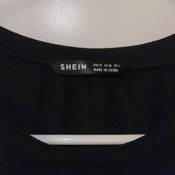 Black Ruffle Shirt - Picture 3 of 3